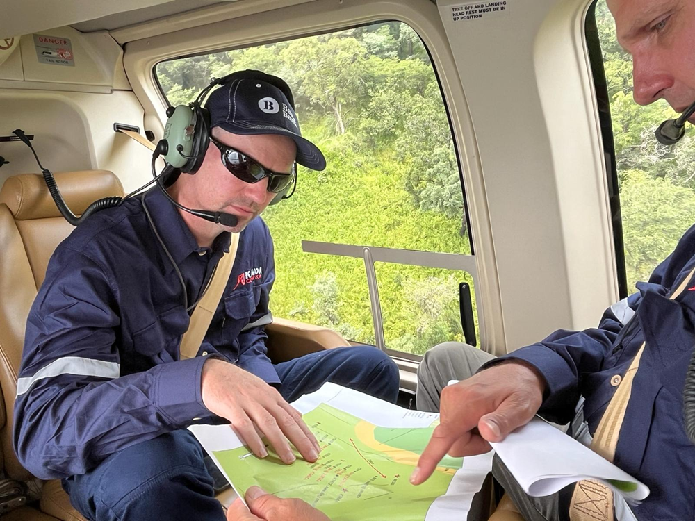 Justin Tolman in the Congo.