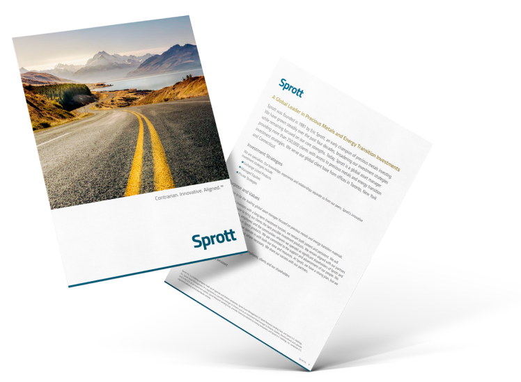 Sprott Corporate Brochure Image